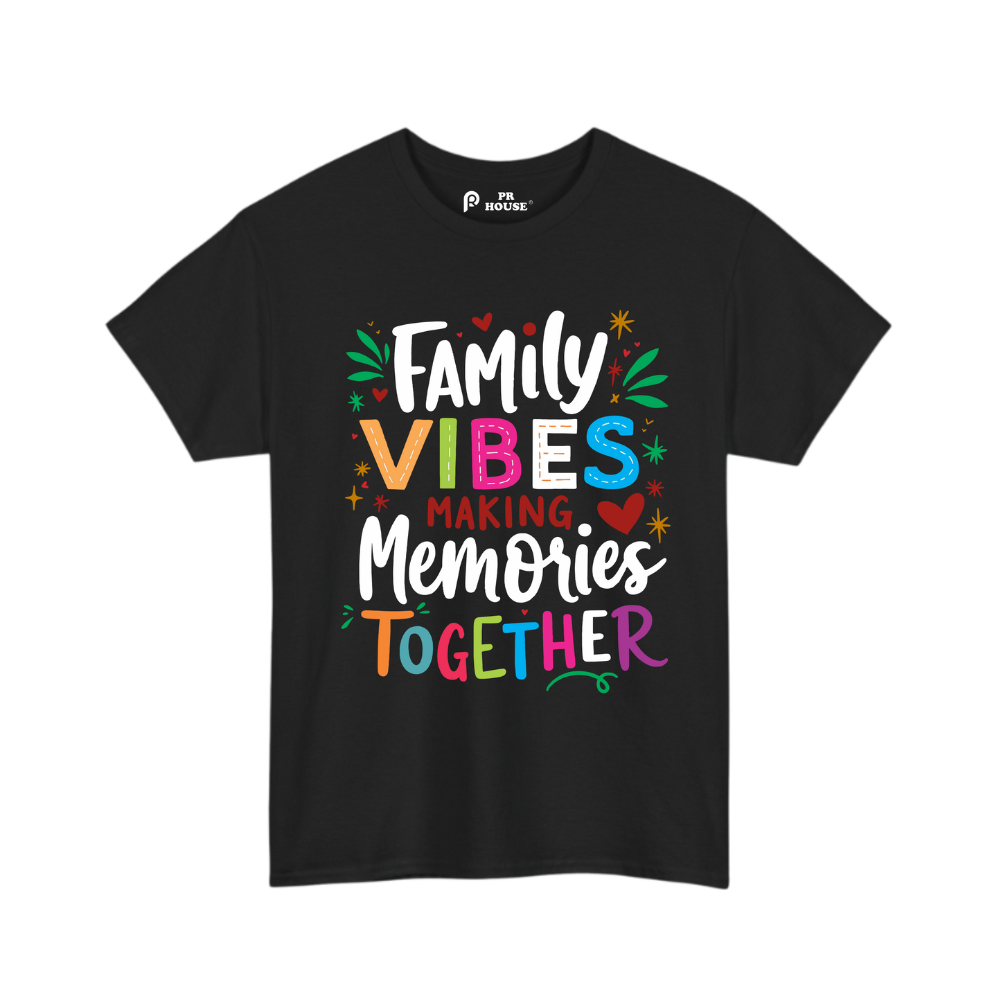 Family Vibes Making Memories Together | Unisex Cotton T-Shirt
