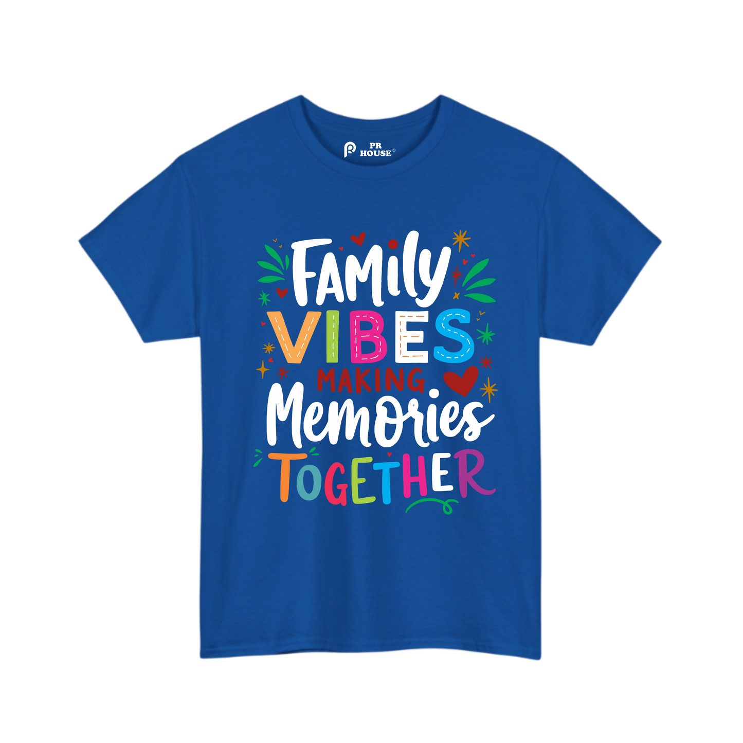 Family Vibes Making Memories Together | Unisex Cotton T-Shirt
