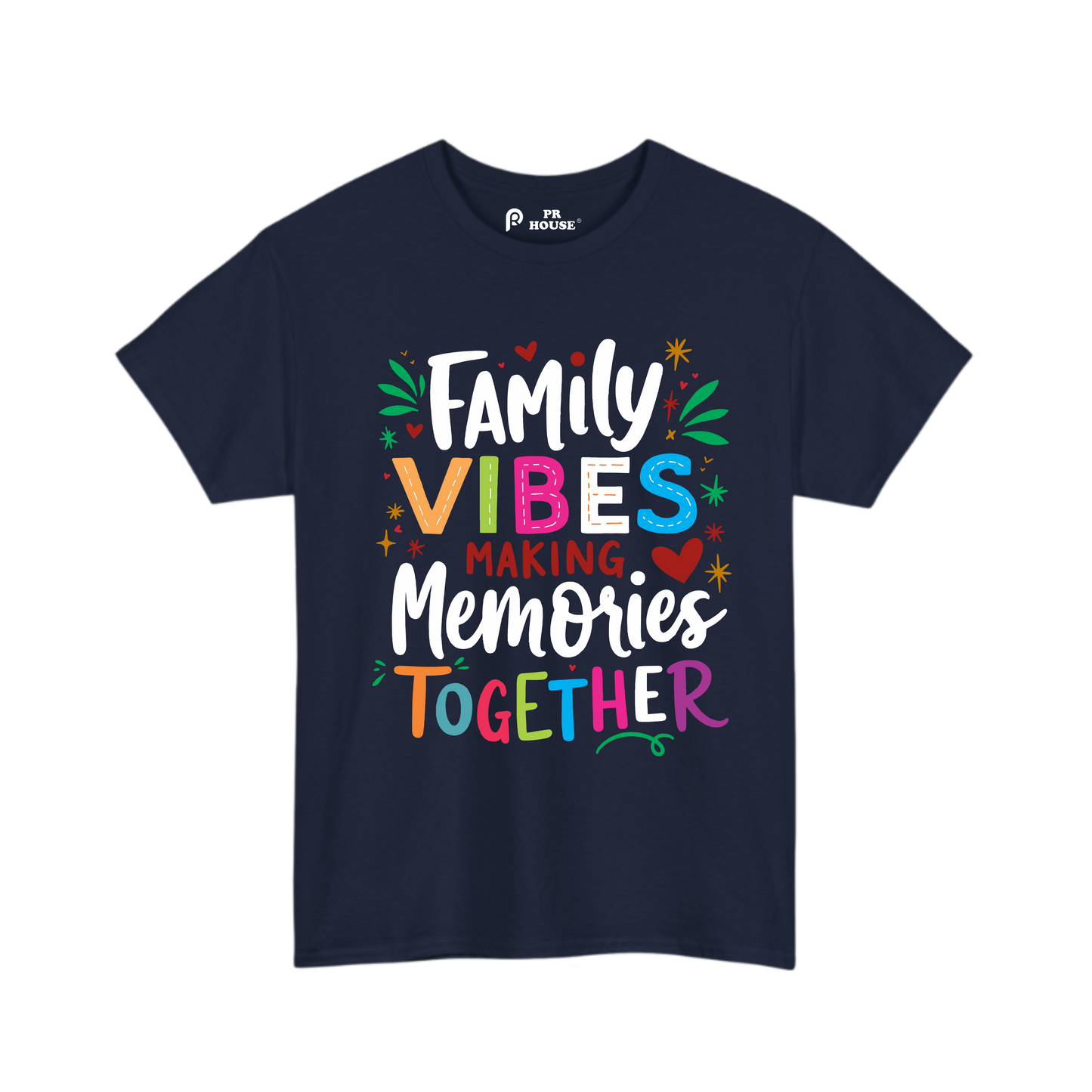 Family Vibes Making Memories Together | Unisex Cotton T-Shirt